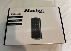 Mzrd1000 Master Lock Bluetooth Deadbolt Silver D1000 Brand New In Box