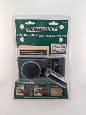 252-6558 Masterforce 2526558 Door Lock Installation Kit