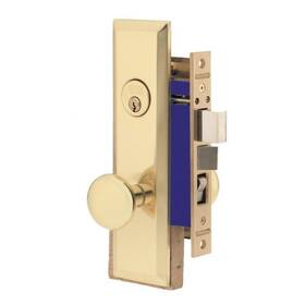 Maxtech 610074294917 Mortise Lock Entry Lockset Deadbolt For Residential Commercial Backset 2-1/2