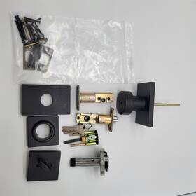 Mega Handles Fbm-laura-db-mb-1 Laura Deadbolt Lock - Matte Black