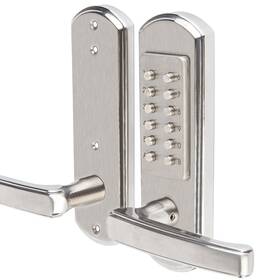 Megaflint 680577894457 Keyless Mechanical Combination Door Lock Digital Code Keypad Entry Sta Inch