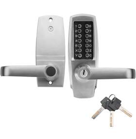 M-701 Mehime Mechanical Door Lock Push Button Lever Keyless Entry Commercial