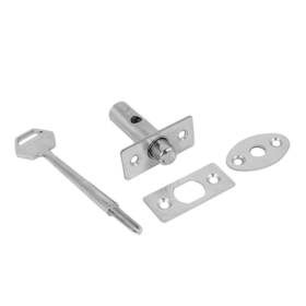 Metallixity 680520219214 44x48x22mm Mortise Lock Hidden Manager Key For Fire Door