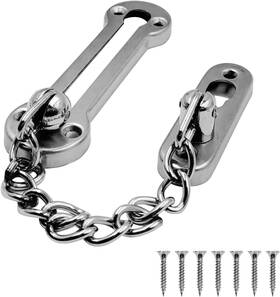 Ma0491 Miayaya Heavy Duty Door Chain Lock Stainless Steel Anti-theft Security Chai