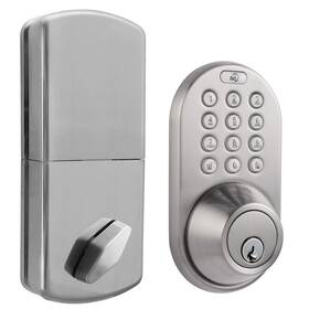 Df-02sn Milocks 632898700139 Electronic Keyless Entry Touchpad Deadbolt Door Lock