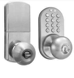 Tkk-02sn Milocks 691163683225 Tkk-sn Digital Door Knob Lock With Electronic Keypad For Doors