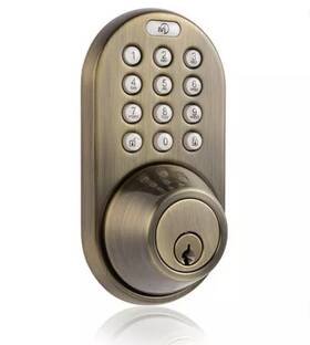 Bl-02fxf Milocks Keypad Entry Deadbolt Lock-new.a6