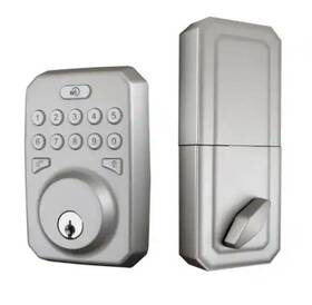 Blef-02sn Milocks Bluetooth Gen 1 Entry Deadbolt Door Lock 2 Inch X3 6 Satin Nickel