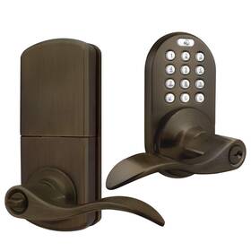 Tkl-02aq Milocks Digital Lever Handle Door Lock With Keyless Entry Via Keypad