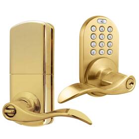 Tkl-02p Milocks Digital Lever Handle Door Lock With Keyless Entry Via Keypad
