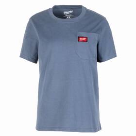 F451u-xs Milwaukee Electric Tool Corp Xs Blu Ss Wmn T-shirt -
