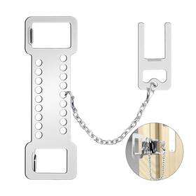 P-011 Mimarmz Portable Door Lock Home Security Locks Travel For Additional Privacy And