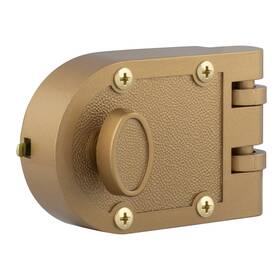Mlk1019br Miseno Mlk1019 Single Cylinder Keyed Entry Jimmy Proof Deadbolt - Bronze