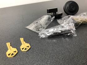 Mlk1238bk Miseno Elkton Single Cylinder Keyed Entry Deadbolt - Matte Black