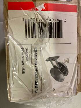 Mlk3218sn Miseno Mlk3218 Privacy One Sided Full Bore Deadbolt - Satin Nickel