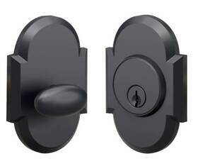 D3-4410-bc Montana Forge Model Black Keyed Entry Single Cylinder Deadbolt New