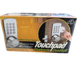 Pkf-o1p Morning Industry Touchpad Electronic Deadbolt Keyless Access Control New In Box