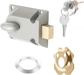 Hui-morningro-2391 Morningro A Set Garage Door Lock Center Mount Design Diecast Aluminum Cylinder Deadbol