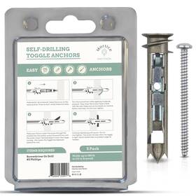 Mt-easy-1001 Mortice And Tenon Easy Anchor Toggle Bolts Screws Kit Heavy Duty Self Dri