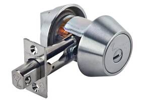 51255398 Mul-t-lock Hercular Mt5 Single Deadbolt With Thumbturn 626 Chrome Keys