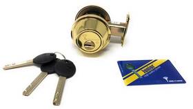 Mul-t-lock 700256863700 Cronus High Security Grade 2 Single Cylinder Dead-bolt With Thumb Tur