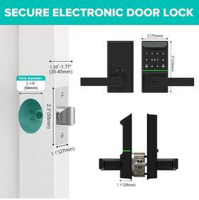 Sl-201 Mutak High Precision Fingerprint Door Lock