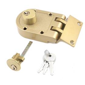 Amt03122679 My Mironey Jimmy Proof Deadbolt Lock Heavy Duty Safety Double Cylinder Inch