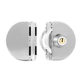 Hld-801 N A Sliding Glass Door Lock Fits On 10 Mm To 12 Security