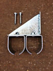 N193-904 Stanley National Hardware Bracket Double Round Rail Barn 038613193901
