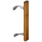 N349-183 National Hardware Interior Patio Door Handle Aluminum 038613349186