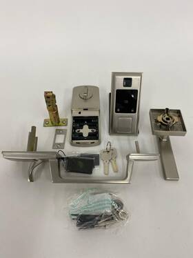 Nusl20518002sn Narpult Smart Lock With Front Door Handle Set Keyless Entry -read