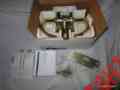 Nd40s-spa-606 Schlage Latch Satin Privacy 4 3 1 Locking Lever Brass Lockset