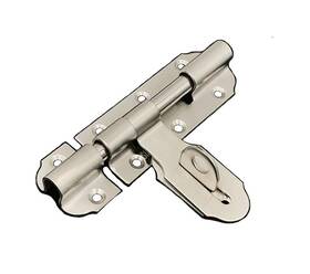 Wy-fdds-4 Nelxulas Heavy-duty Thickened Brushed Stainless Steel Door Lock Latch Slide Barrel Bol