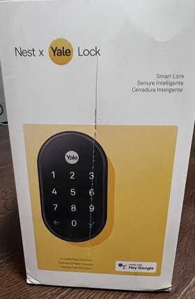 Rb-yrd540-wv-obp-t-slv Nest X Yale Lock Tamper Deadbolt Proof Smart For Keyless Entry Keypad Black