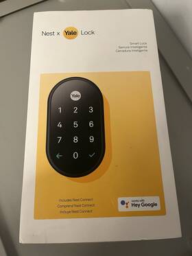 Rb-yrd540-wv-bsp-t-slv Nest X Yale Lock - Wifi Bluetooth Deadbolt With Connect Satin Nickel