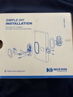 Nice Digi 764742888752 Smart Lock Keyless Entry Door - Locks For Front