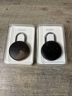 Cp08 Noke Black Bluetooth Niob Keyless Smart Padlock In Packaging Sealed