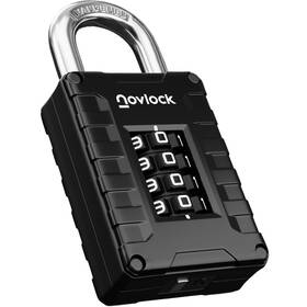 Nlcl001 Novlock Locker Lock For Gym School Home And Work 4-digit 1 Black