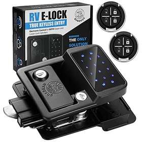 Novustech 769680743538 Rv Keyless Entry Door Lock To 9 Password Keypad