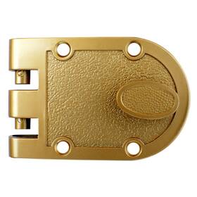 Nu-set 715590212039 Lock Jimmy Proof Style Deadbolt Inter Locking Single Cylinder Deadbo