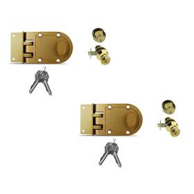 Nu-set 715590272927 Lock Jimmy Proof Style Inter Locking Double Cylinder Deadbolt And Econ