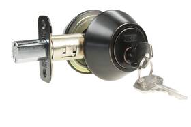 Nu-set 715590754119 Lock Double Cylinder Deadbolt Keyed Alike Single