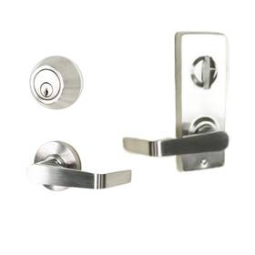 R-e-26d-3 Nu-set Nuset Richmond Commercial Grade 2 Entry Interconnected Lever And Deadbolt Loc