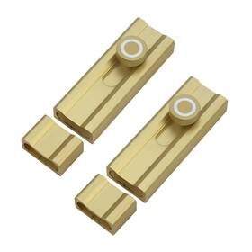 Hng1257 Oedema Solid Aluminum Alloy Silde Lock Adhesive Barrel 4 Inch Slide Bolt