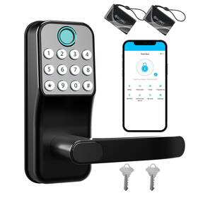 Olumat 659657540935 Smart Lock For Front Door Keyless Entry - With Han