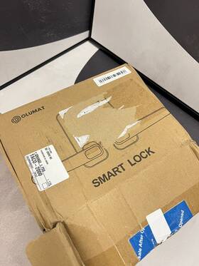 Olumat 769129866774 Smart Door Lock Keyless Entry Fingerprint With Ke