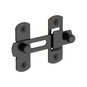 8451 Ourona 180℃ Stainless Steel Door Lock Clasp Old-fashioned Latch Burglar Barn D