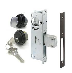 Pacific Doorware 426858081306 Storefront Door Mortise Lock Swing Deadbolt And Cylinder Combo Adams Rite Cam