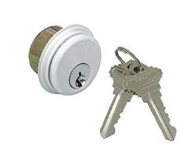 Pacific Doorware 810043230391 Commercial Storefront Door Lock Mortise Cylinders Fits 1 Pack Random Keys
