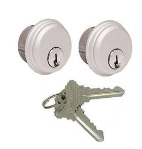 Pacific Doorware 810043230445 Commercial Storefront Door Lock Mortise Cylinders Fits Adams Rite Kawneer
